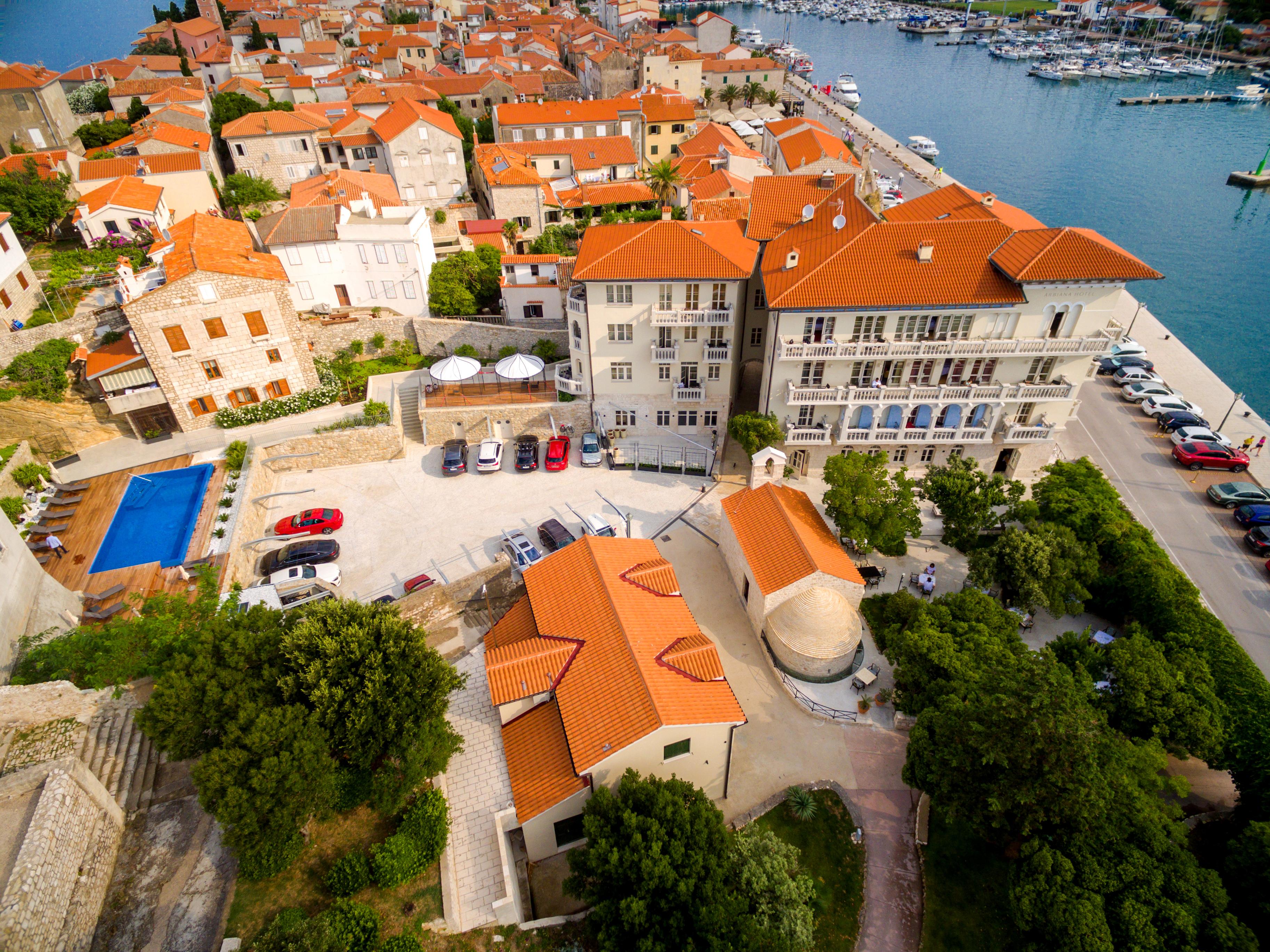 Arbiana Heritage Hotel Rab Town Exterior photo