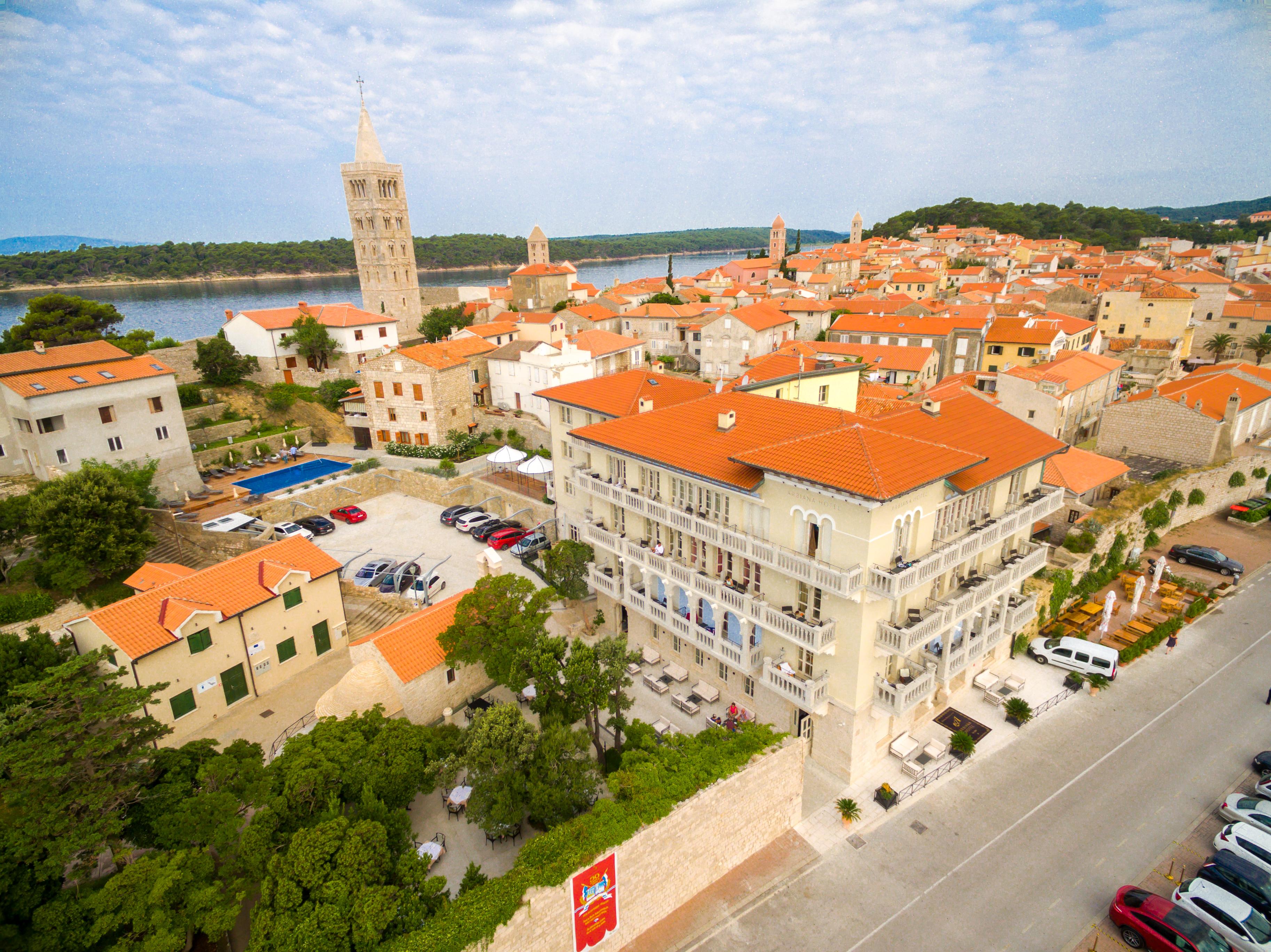 Arbiana Heritage Hotel Rab Town Exterior photo